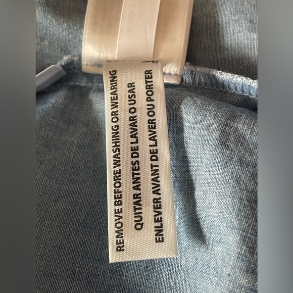 J Crew Chambray top - Picture 8 of 9